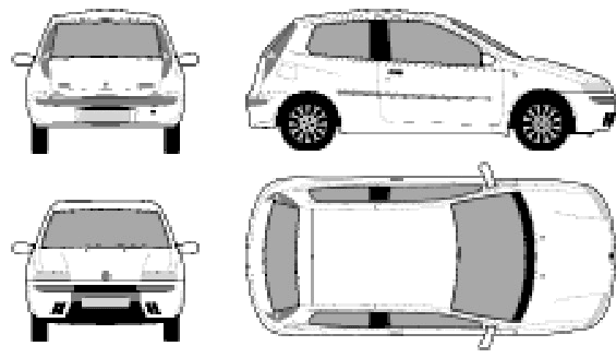 Кола FIAT Punto II 3-Door 2003