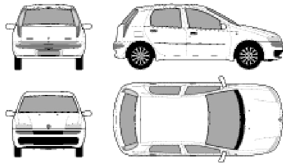 Кола FIAT Punto II 5-Door 2003
