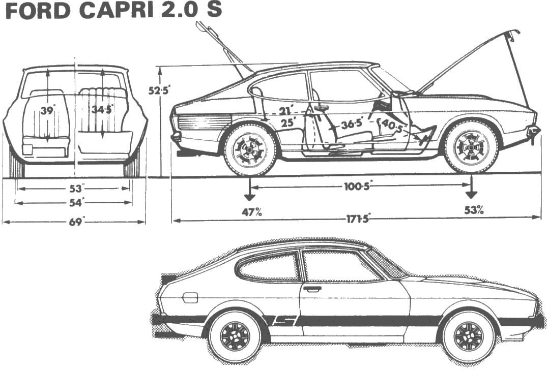 Кола Ford Capri 20 S 