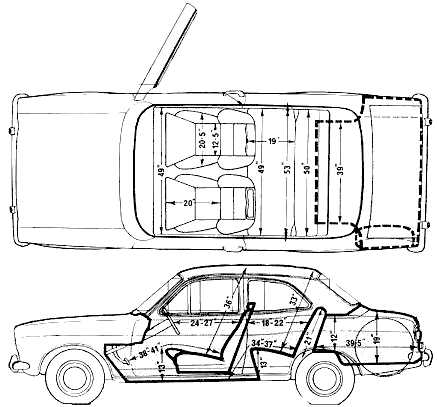 Кола Ford E Escort Mk. I RS2000 1972
