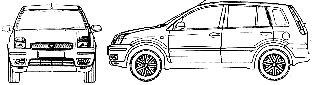 Кола Ford E Fusion 2005