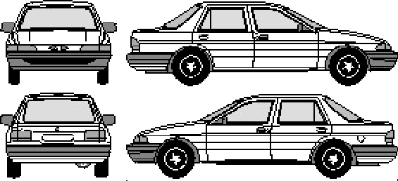Кола Ford E Orion 1992