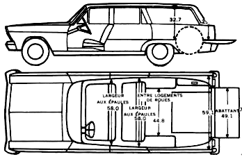 Bil Ford Falcon Wagon 1966