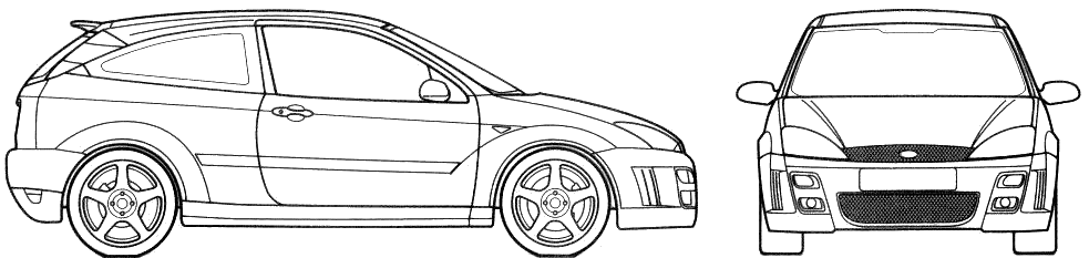 Bil Ford Focus RS