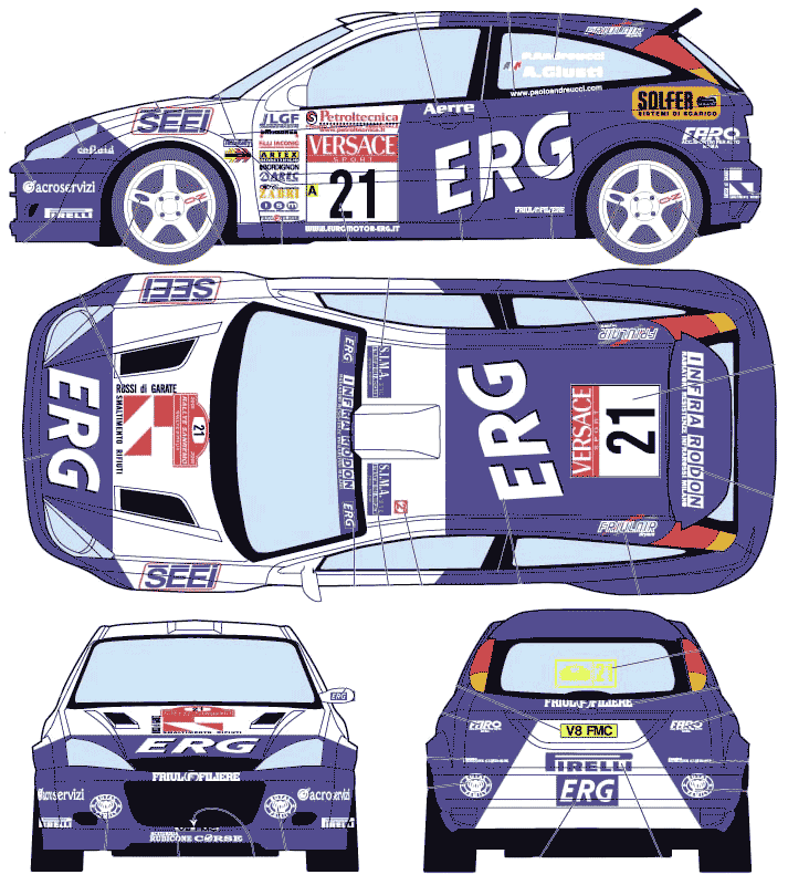 Кола Ford Focus WRC
