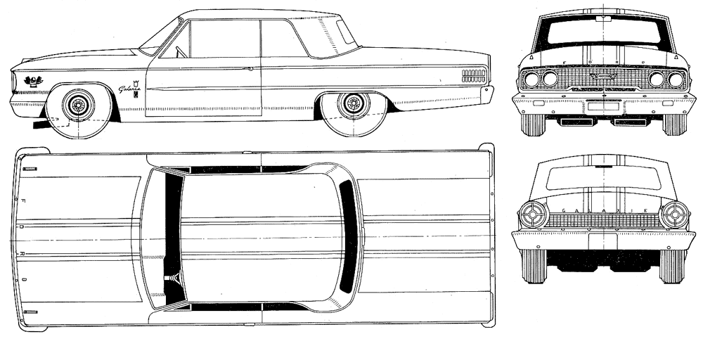 Кола Ford Galaxie