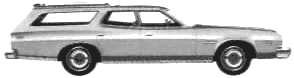 Bil Ford Gran Torino Wagon 1975