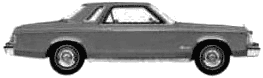 Bil Ford Granada 2-Door Hardtop 1975