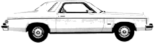 Bil Ford Granada ESS 2-Door Sedan 1980