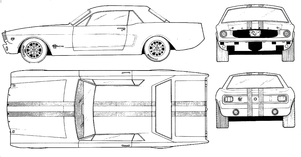 Кола Ford Mustang  2