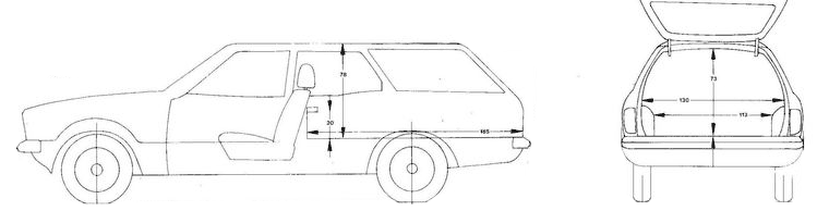 Bil Ford Taunus II Van 