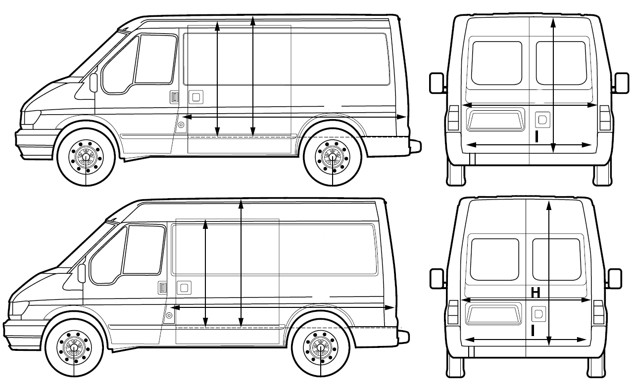 Bil Ford Transit Van 2005