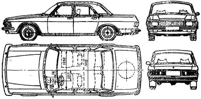 Bil GAZ-3102 Volga