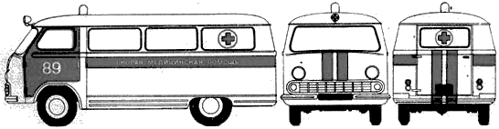 Bil GAZ Ambulance