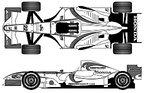 Bil Honda F1 2006 