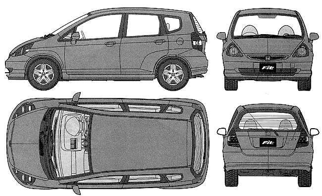 Auto  Honda Fit (Honda Jazz)