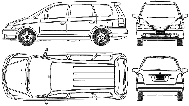 Кола Honda Odyssey 2003