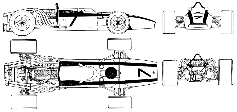 Bil Honda RA 301