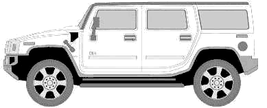Bil Hummer H2 2003