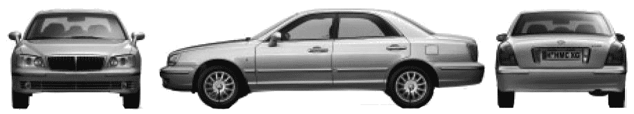 Bil Hyundai XG 2005