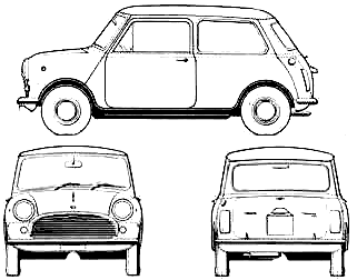 Auto  Innocenti Mini 1971