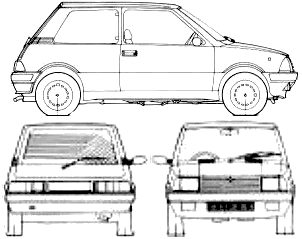 Auto  Innocenti Mini 1992