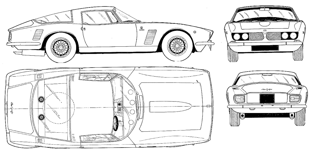 Auto  Iso Grifo Lusso GL 365