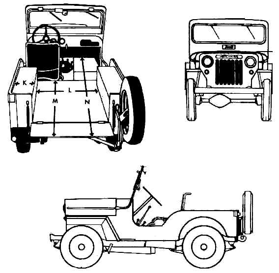 Bil Jeep Hotchkiss 1965