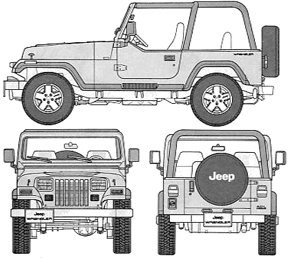 Кола Jeep Wrangler