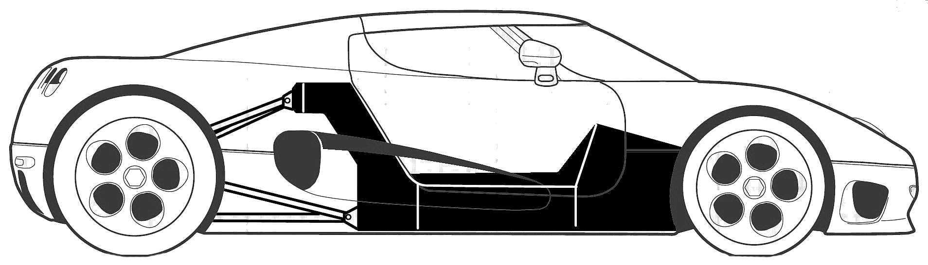 Кола Koenigsegg CC 2004