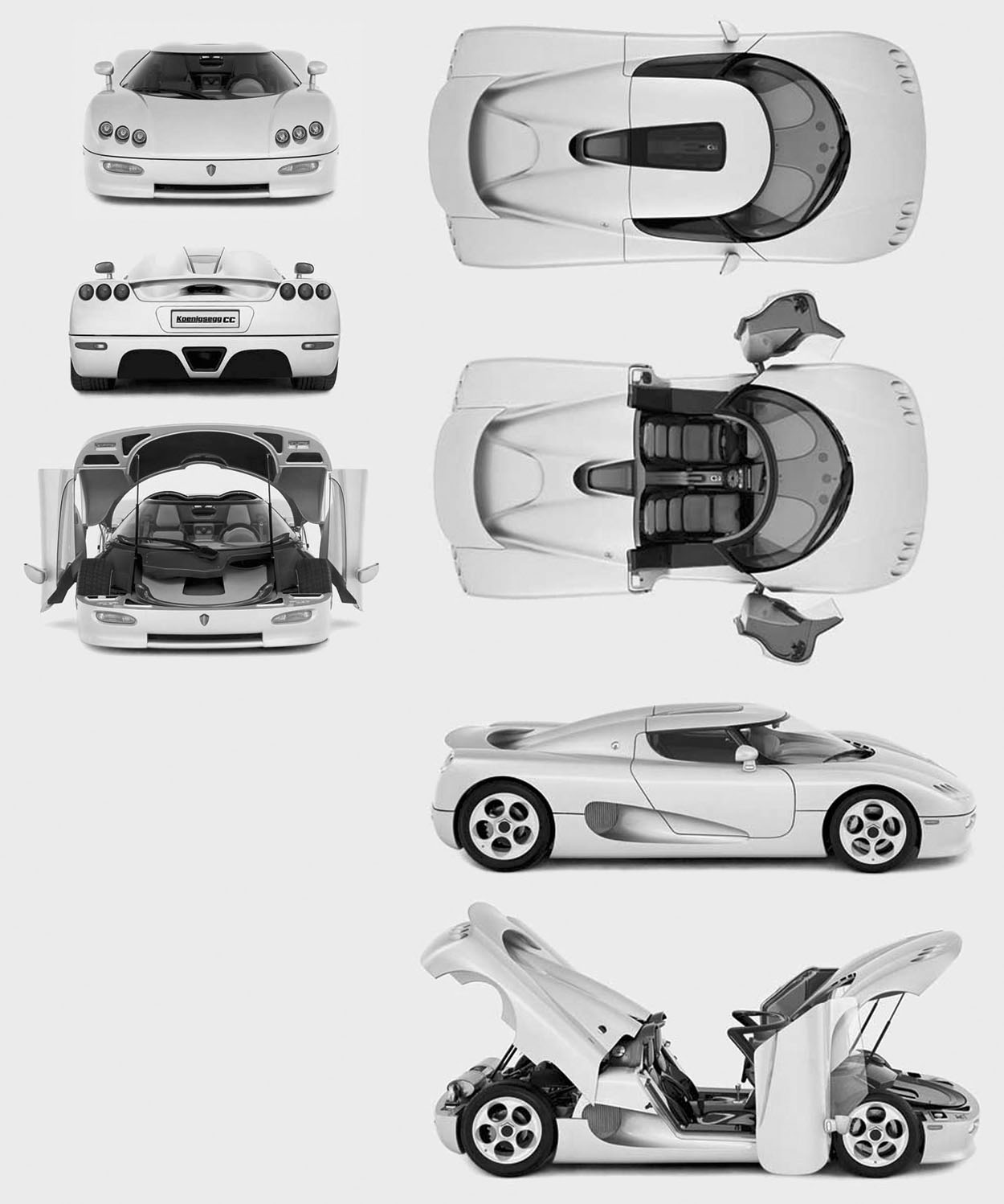Кола Koenigsegg CC