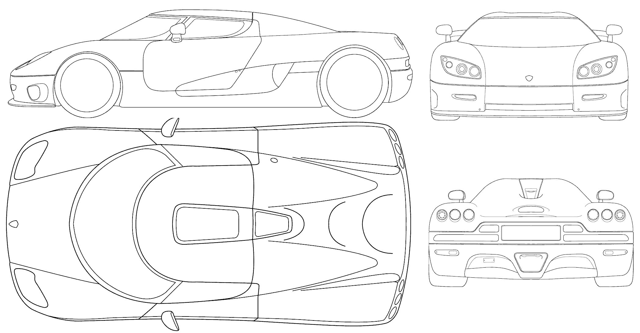 Кола Koenigsegg CCR