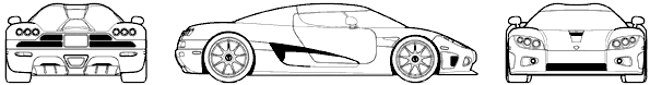 Кола Koenigsegg CCX 2006