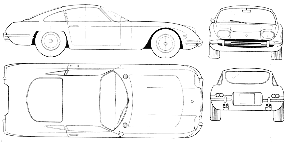 Bil Lamborghini 350 GT