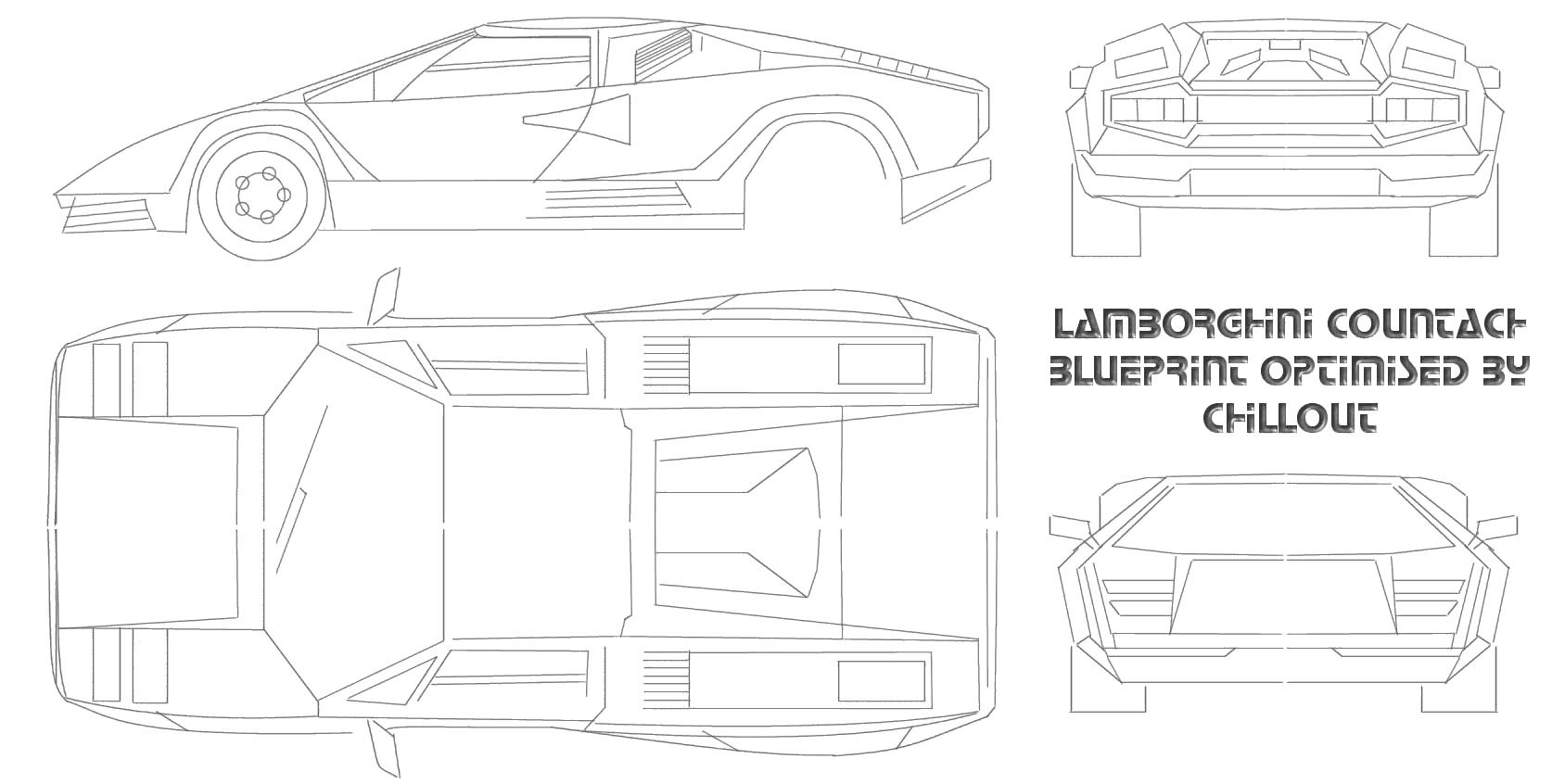 Bil Lamborghini Countach