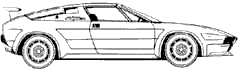 Bil Lamborghini Jalpa 1988