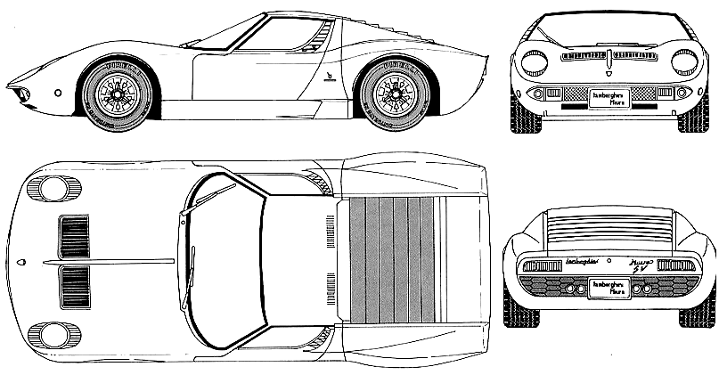Bil Lamborghini Miura SV