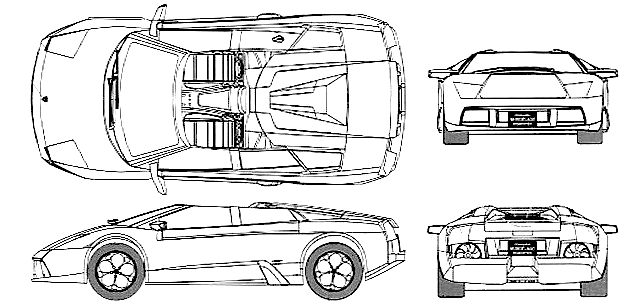 Bil Lamborghini Murcielago Roadster 2004