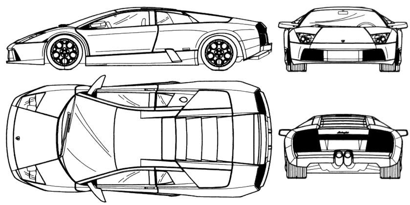 Кола Lamborghini Murcielago