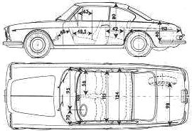 Bil Lancia Flavia Coupe