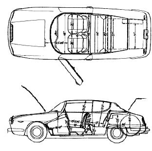 Auto  Lancia Flavia Zagato Sport