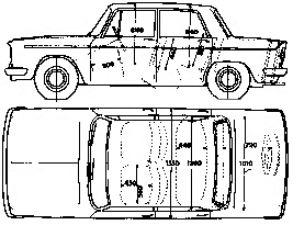 Auto  Lancia Fulvia GT Salon 1967