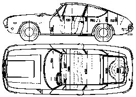 Bil Lancia Fulvia Sport 1.3