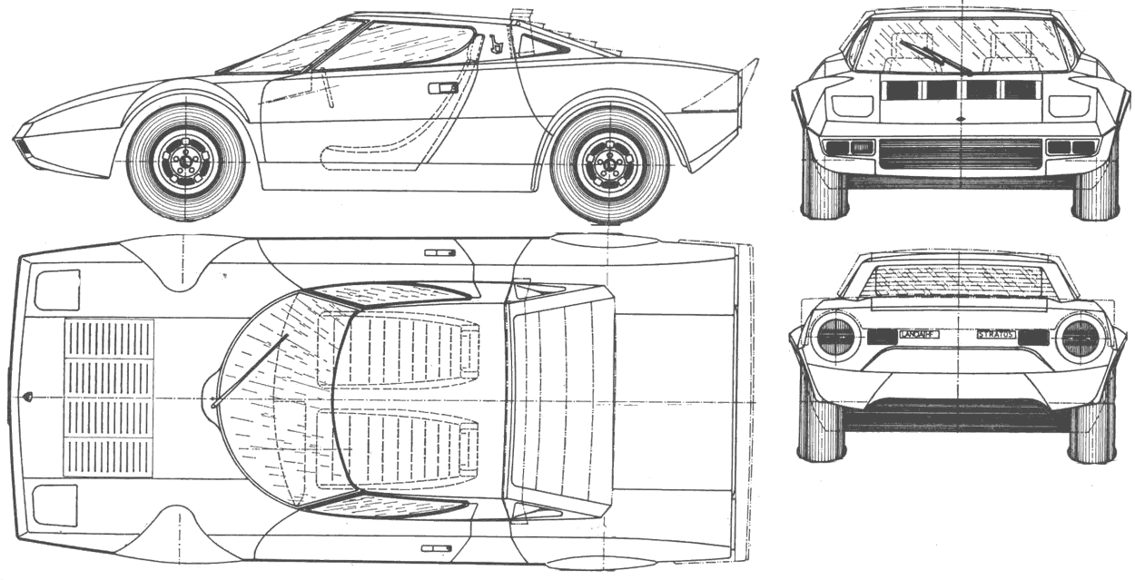 Bil Lancia Stratos