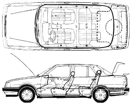 Bil Lancia Thema 8.32