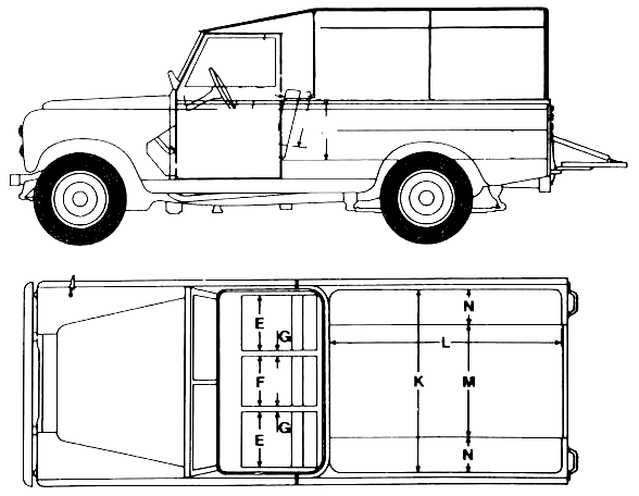 Auto  Land Rover 109 S3 Pick-up 1980