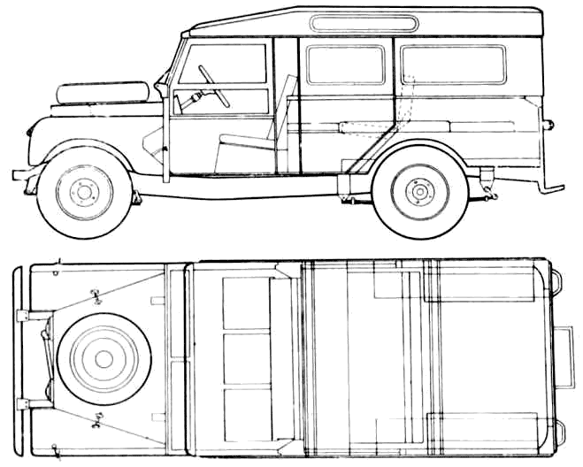 Bil Land Rover 109