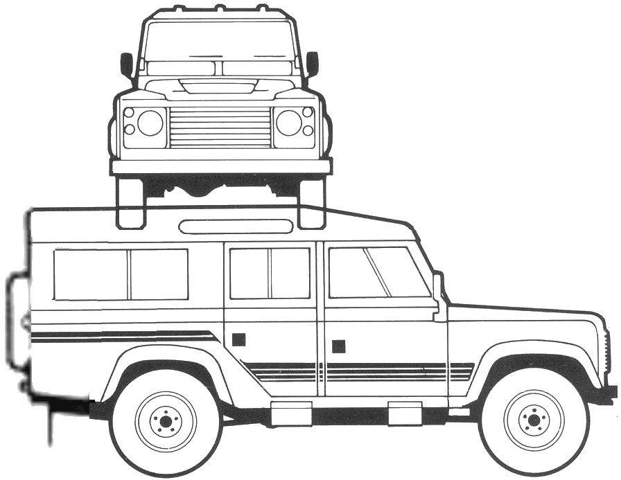 Bil Land Rover Defender 110 County SW