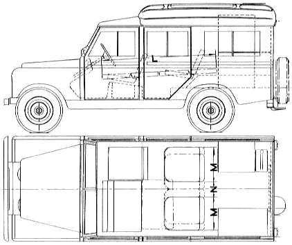 Auto  Land Rover Defender Dormobile Caravan