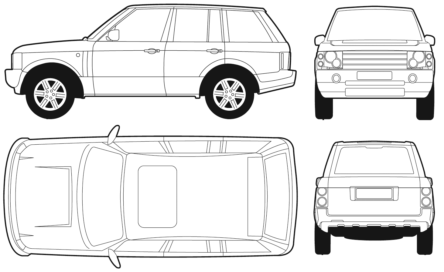 Auto  Range Rover SE 2005